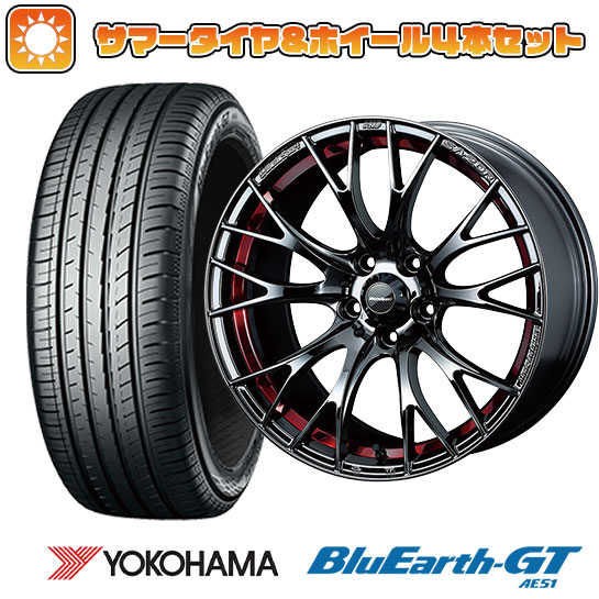 225/45R18 夏タイヤ ホイール4本セット YOKOHAMA ブルーアース GT AE51 (5/114車用) WEDS ウェッズスポーツ SA 20R 18インチ :arktire 1261 136681 28539 28539:アークタイヤ