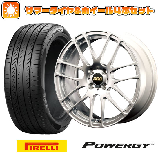 195/55R15 夏タイヤ ホイール４本セット (4/100車用) PIRELLI パワジー BBS JAPAN RE L2 15インチ :arktire 1848 147954 37000 37000:アークタイヤ