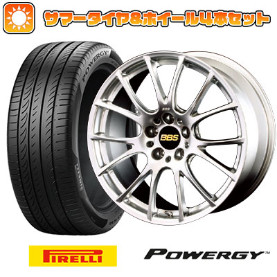 215/45R18 夏タイヤ ホイール４本セット (5/114車用) PIRELLI パワジー BBS JAPAN RE V 18インチ :arktire 1130 147825 36963 36963:アークタイヤ