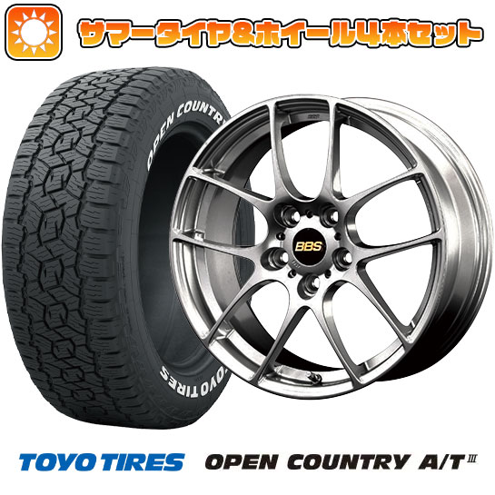 235/60R18 夏タイヤ ホイール４本セット (5/114車用) TOYO オープンカントリー A/T III RWL/RBL BBS JAPAN RF 18インチ :arktire 27064 147875 42842 42842:アークタイヤ