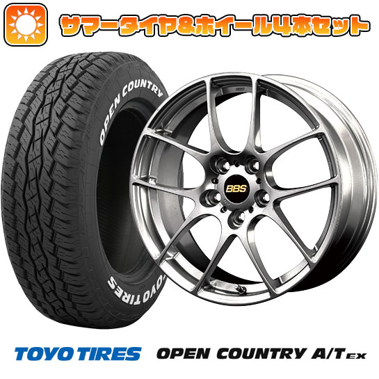 235/60R18 夏タイヤ ホイール４本セット (5/114車用) TOYO オープンカントリー A/T EX BBS JAPAN RF 18インチ :arktire 27064 147875 33424 33424:アークタイヤ