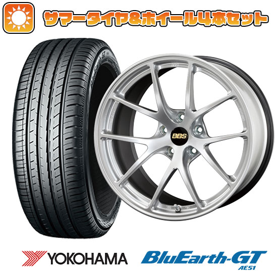 235/45R18 夏タイヤ ホイール４本セット (5/114車用) YOKOHAMA ブルーアース GT AE51 BBS JAPAN RI A 18インチ :arktire 458 147930 28540 28540:アークタイヤ