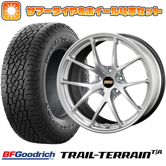 225/55R18 夏タイヤ ホイール４本セット (5/114車用) BFグッドリッチ トレールテレーンT/A ORBL BBS JAPAN RI A 18インチ :arktire 1321 147910 36808 36808:アークタイヤ