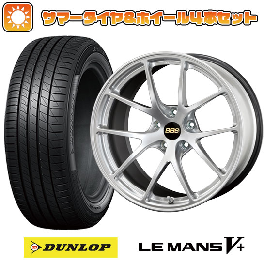 215/40R18 夏タイヤ ホイール４本セット (5/100車用) DUNLOP ルマン V+(ファイブプラス) BBS JAPAN RI A 18インチ :arktire 1221 147924 40681 40681:アークタイヤ