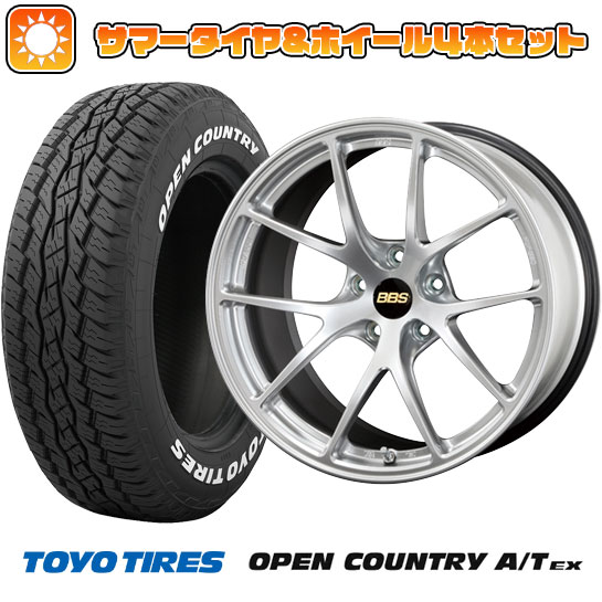 235/60R18 夏タイヤ ホイール４本セット (5/114車用) TOYO オープンカントリー A/T EX BBS JAPAN RI A 18インチ :arktire 27064 147924 33424 33424:アークタイヤ