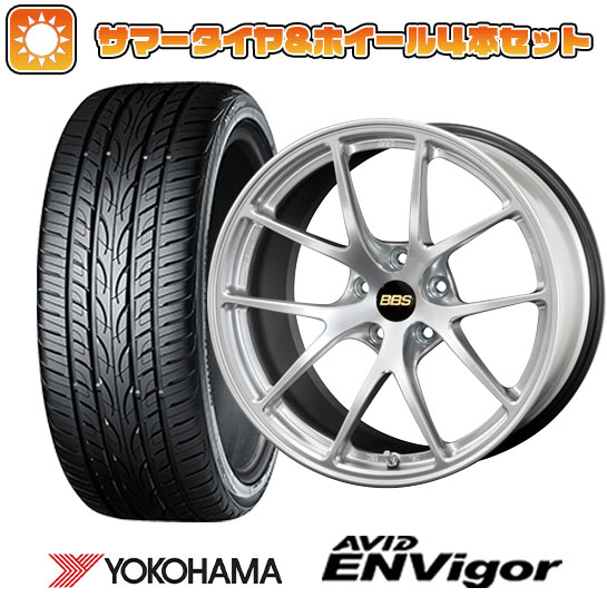 225/45R18 夏タイヤ ホイール４本セット (5/114車用) YOKOHAMA エイビッド エンビガーS321 BBS JAPAN RI A 18インチ :arktire 1261 147910 43105 43105:アークタイヤ