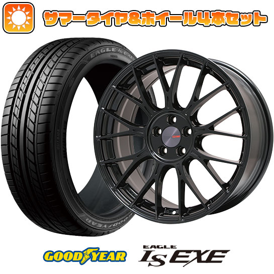 225/45R18 夏タイヤ ホイール４本セット (5/114車用) GOODYEAR イーグル エルエス エグゼ(限定) エンケイ PFM1 Limited 18インチ :arktire 1261 151286 31587 31587:アークタイヤ