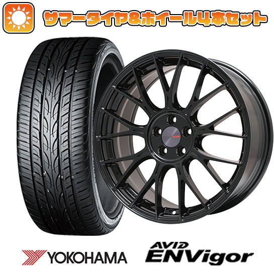 225/45R18 夏タイヤ ホイール４本セット (5/114車用) YOKOHAMA エイビッド エンビガーS321 エンケイ PFM1 Limited 18インチ :arktire 1261 151286 43105 43105:アークタイヤ