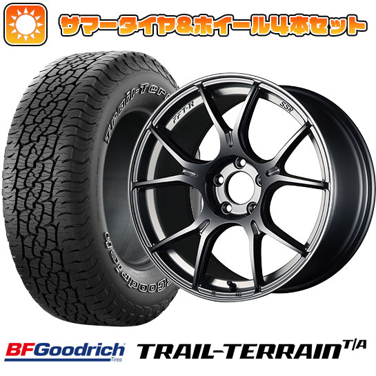 235/55R18 夏タイヤ ホイール4本セット BFグッドリッチ トレールテレーンT/A ORBL (5/114車用) SSR GTX02 18インチ :arktire 1303 142856 36809 36809:アークタイヤ