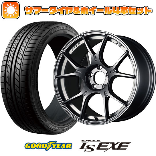 215/45R18 夏タイヤ ホイール4本セット グッドイヤー EAGLE LS EXE(限定) (5/100車用) SSR GTX02 18インチ :arktire 25241 142856 31586 31586:アークタイヤ