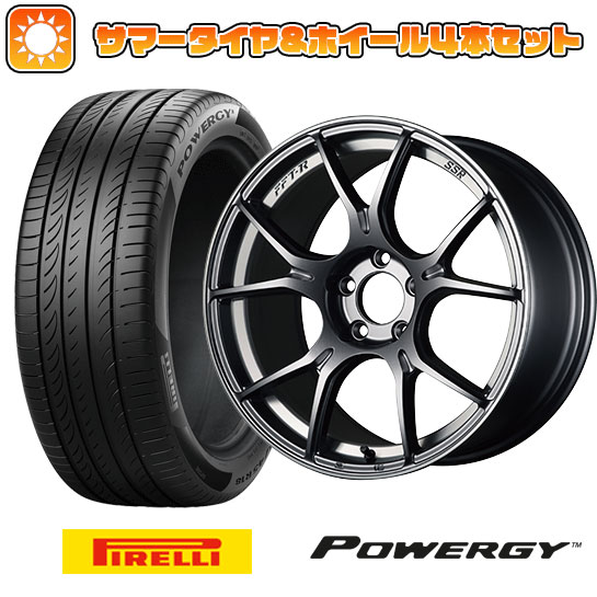 215/60R17 夏タイヤ ホイール4本セット PIRELLI パワジー (5/114車用) SSR GTX02 17インチ :arktire 1843 142855 36988 36988:アークタイヤ