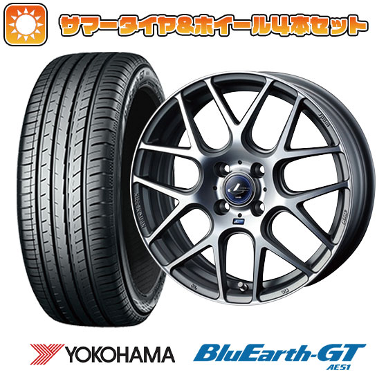 175/60R16 夏タイヤ ホイール4本セット YOKOHAMA ブルーアース GT AE51 (4/100車用) WEDS レオニス NAVIA 06 16インチ :arktire 2321 132786 33214 33214:アークタイヤ