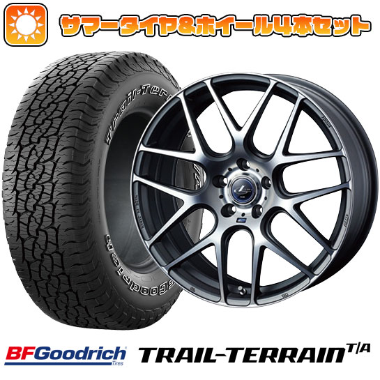 215/60R17 夏タイヤ ホイール4本セット BFグッドリッチ トレールテレーンT/A ORBL (5/114車用) WEDS レオニス NAVIA 06 17インチ :arktire 1843 136545 36816 36816:アークタイヤ