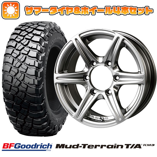 265/70R16 夏タイヤ ホイール4本セット BFグッドリッチ マッドテレーンT/A KM3 (6/139車用) TWS グランヴァード SV 16インチ :arktire 11802 91817 29725 29725:アークタイヤ