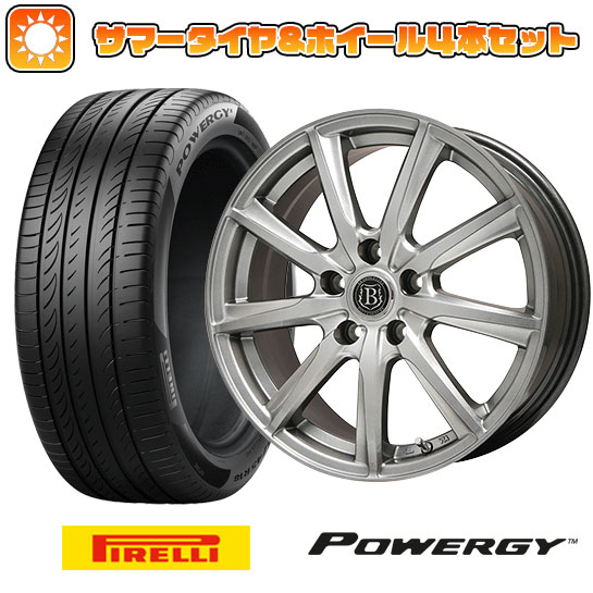 225/60R18 夏タイヤ ホイール４本セット (5/114車用) PIRELLI パワジー ブランドル E05 18インチ :arktire 1341 93323 36977 36977:アークタイヤ