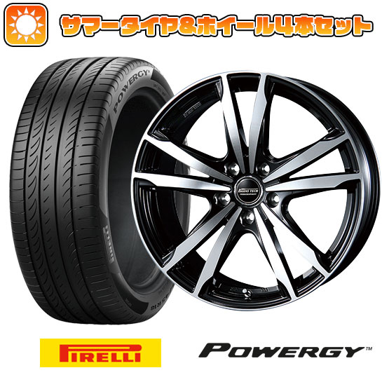 215/45R17 夏タイヤ ホイール4本セット PIRELLI パワジー (5/114車用) BLEST バーンズテック ジゼリスFVP 17インチ :arktire 1781 126137 36978 36978:アークタイヤ