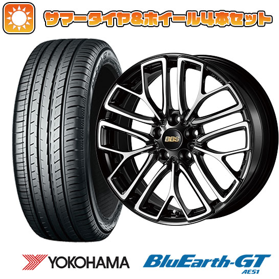 225/50R18 夏タイヤ ホイール４本セット (5/114車用) YOKOHAMA ブルーアース GT AE51 BBS JAPAN RE X 18インチ :arktire 1301 147896 28543 28543:アークタイヤ