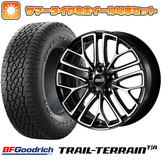 225/55R18 夏タイヤ ホイール４本セット (5/114車用) BFグッドリッチ トレールテレーンT/A ORBL BBS JAPAN RE X 18インチ :arktire 1321 147896 36808 36808:アークタイヤ