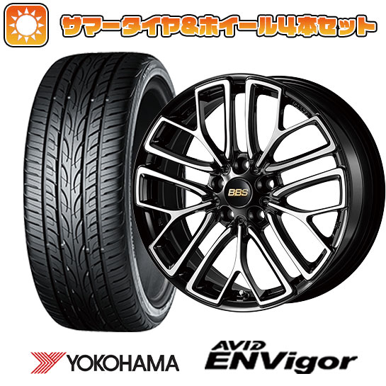 225/45R18 夏タイヤ ホイール４本セット (5/114車用) YOKOHAMA エイビッド エンビガーS321 BBS JAPAN RE X 18インチ :arktire 1261 147896 43105 43105:アークタイヤ