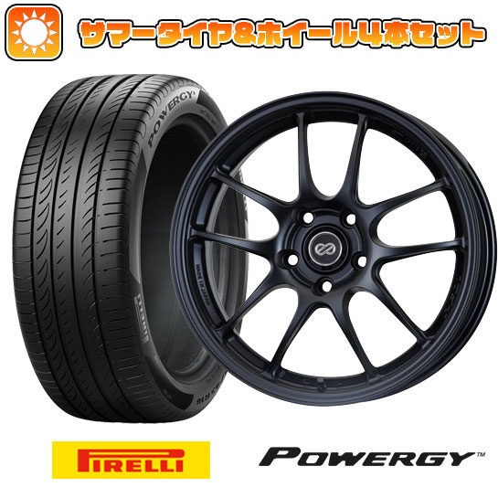 225/40R18 夏タイヤ ホイール４本セット (5/100車用) PIRELLI パワジー エンケイ PF01 18インチ :arktire 2287 150960 36964 36964:アークタイヤ