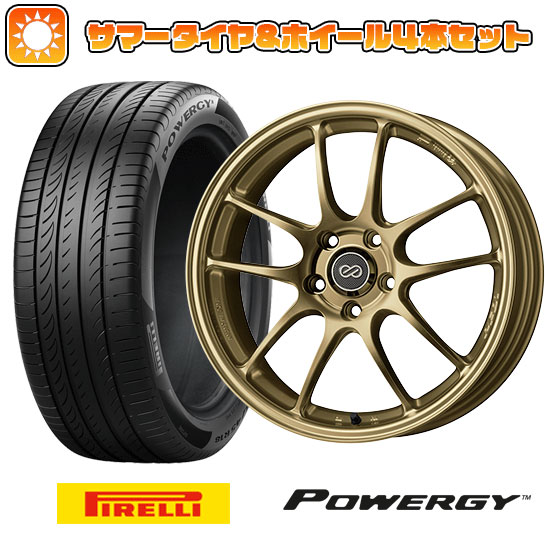 225/40R18 夏タイヤ ホイール４本セット (5/100車用) PIRELLI パワジー エンケイ PF01 18インチ :arktire 2287 150957 36964 36964:アークタイヤ