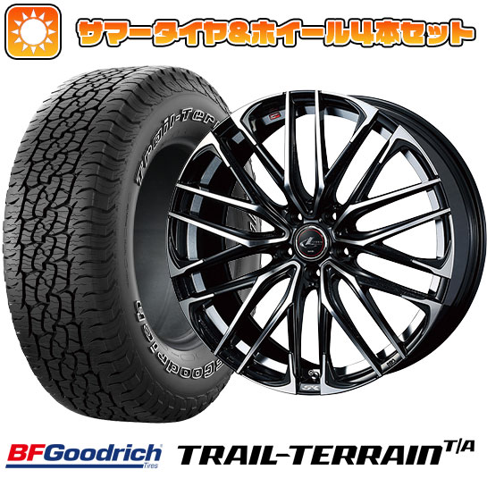 225/55R18 夏タイヤ ホイール4本セット BFグッドリッチ トレールテレーンT/A ORBL (5/100車用) WEDS レオニス SK 18インチ :arktire 2288 136599 36808 36808:アークタイヤ