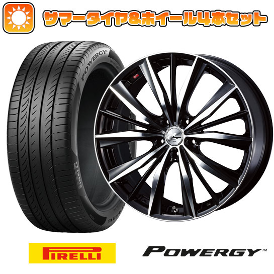 205/45R17 夏タイヤ ホイール4本セット シエンタ 2022 PIRELLI パワジー WEDS レオニス VX 17インチ :arktire 27102 136556 36986 36986:アークタイヤ