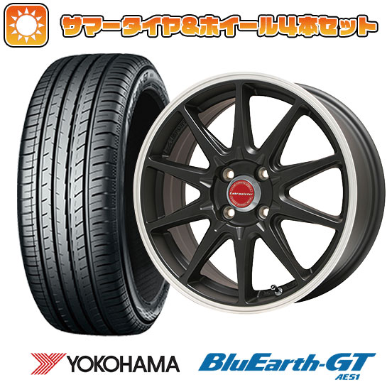 205/55R17 夏タイヤ ホイール4本セット ライズ/ロッキー（ガソリン） YOKOHAMA ブルーアース GT AE51 LEHRMEISTER LMスポーツRS10 17インチ :arktire 21181 94552 28554 28554:アークタイヤ