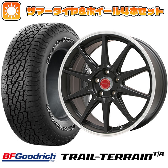 235/60R18 夏タイヤ ホイール4本セット BFグッドリッチ トレールテレーンT/A ORBL (5/114車用) LEHRMEISTER LMスポーツRS10 18インチ :arktire 27064 114206 36812 36812:アークタイヤ