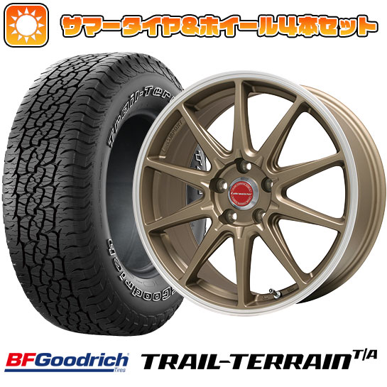 235/60R18 夏タイヤ ホイール4本セット BFグッドリッチ トレールテレーンT/A ORBL (5/114車用) LEHRMEISTER LMスポーツRS10 18インチ :arktire 27064 114207 36812 36812:アークタイヤ