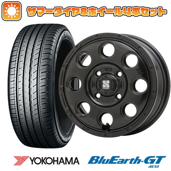 165/55R15 夏タイヤ ホイール4本セット N BOX タントカスタム ワゴンR YOKOHAMA ブルーアース GT AE51 MLJ エクストリームJ KK03 15インチ :arktire 21761 131398 28574 28574:アークタイヤ