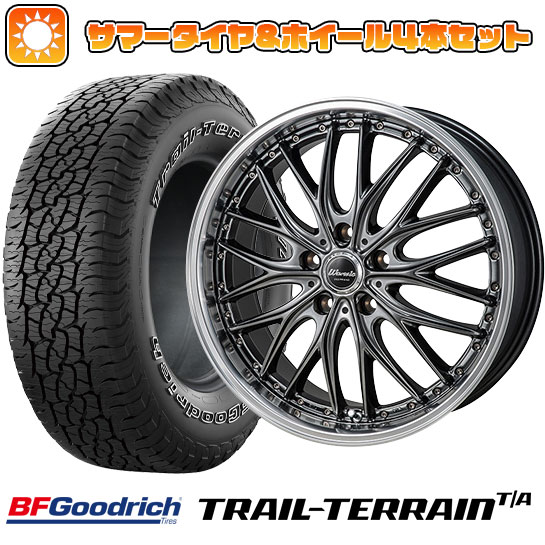 225/65R17 夏タイヤ ホイール4本セット BFグッドリッチ トレールテレーンT/A ORWL (5/114車用) MONZA ワーウィック ディープランド 17インチ :arktire 2182 123104 36785 36785:アークタイヤ