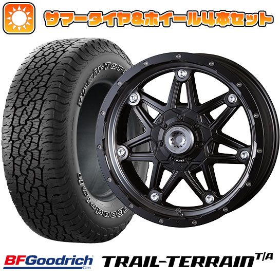 265/65R17 夏タイヤ ホイール4本セット BFグッドリッチ トレールテレーンT/A ORWL (6/139車用) CRIMSON マーテルギア(MG) ライカン 17インチ :arktire 11822 94255 36788 36788:アークタイヤ