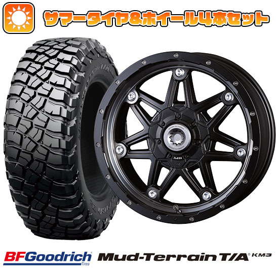 265/70R17 夏タイヤ ホイール4本セット 輸入車用 ラングラー BFグッドリッチ マッドテレーンT/A KM3 CRIMSON マーテルギア(MG) ライカン 17インチ :arktire 18921 94254 26507 26507:アークタイヤ