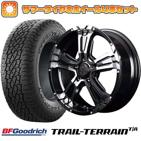 245/65R17 夏タイヤ ホイール4本セット BFグッドリッチ トレールテレーンT/A ORWL (5/114車用) MID ナイトロパワー クロスクロウ 17インチ :arktire 19901 133639 36787 36787:アークタイヤ