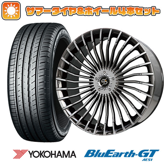 225/35R19 夏タイヤ ホイール4本セット YOKOHAMA ブルーアース GT AE51 (5/114車用) PREMIX グラッパ f30 (BMCポリッシュ) 19インチ :arktire 878 94645 28526 28526:アークタイヤ