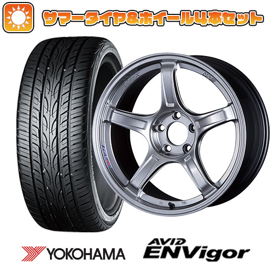 225/45R18 夏タイヤ ホイール４本セット (5/114車用) YOKOHAMA エイビッド エンビガーS321 SSR GTX03 18インチ :arktire 1261 142877 43105 43105:アークタイヤ