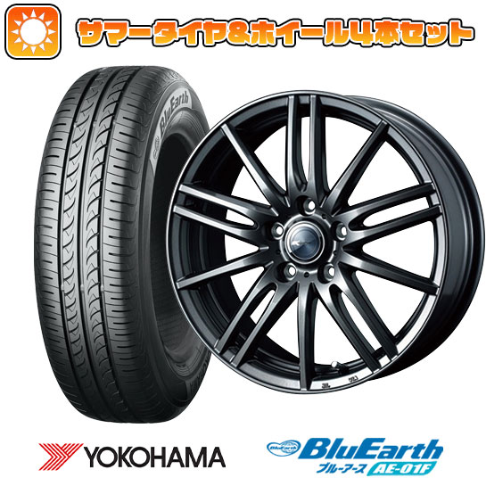205/60R16 夏タイヤ ホイール4本セット YOKOHAMA ブルーアース AE-01F (5/114車用) WEDS ザミック ティート 16インチ｜ark-tire