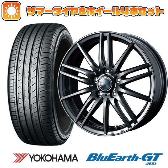 205/45R17 夏タイヤ ホイール4本セット YOKOHAMA ブルーアース GT AE51 (5/114車用) WEDS ザミック ティート 17インチ :arktire 1670 123064 28546 28546:アークタイヤ