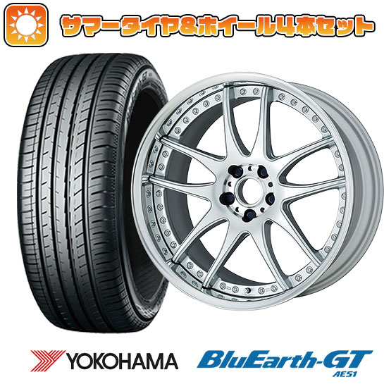 215/40R18 夏タイヤ ホイール4本セット ヨコハマ ブルーアース GT AE51 (5/114車用) WORK エモーション CR 3P 18インチ : arktire 1129 141882 28536 28536 : アークタイヤ