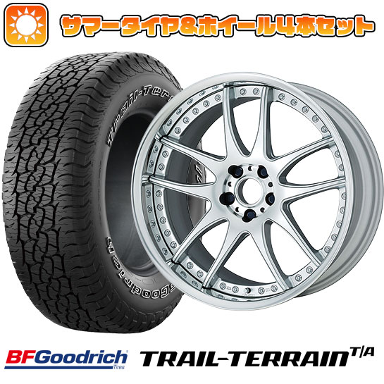 235/55R19 夏タイヤ ホイール4本セット BFグッドリッチ トレールテレーンT/A ORBL (5/114車用) WORK エモーション CR 3P 19インチ :arktire 1121 141478 36806 36806:アークタイヤ