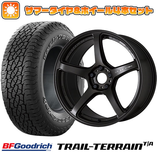 215/60R17 夏タイヤ ホイール4本セット BFグッドリッチ トレールテレーンT/A ORBL (5/114車用) WORK エモーション T5R 17インチ :arktire 1843 142163 36816 36816:アークタイヤ