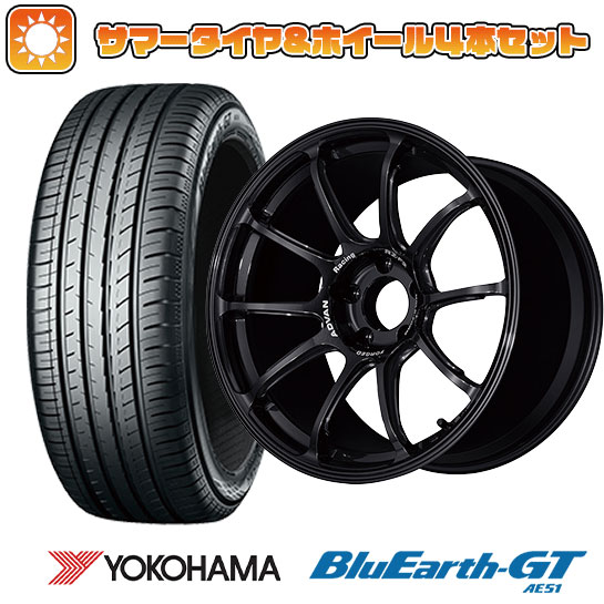 215/45R18 夏タイヤ ホイール4本セット ライズ/ロッキー（ハイブリッド） YOKOHAMA ブルーアース GT AE51 YOKOHAMA アドバンレーシング RZ-F2 18インチ｜ark-tire