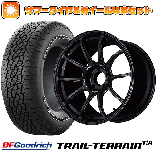 235/60R18 夏タイヤ ホイール４本セット (5/114車用) BFグッドリッチ トレールテレーンT/A ORBL ヨコハマ アドバンレーシング RZ F2 18インチ :arktire 27064 99805 36812 36812:アークタイヤ