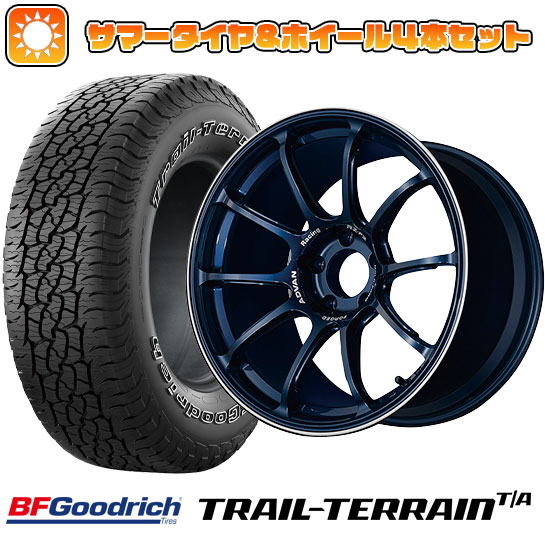 235/60R18 夏タイヤ ホイール４本セット (5/114車用) BFグッドリッチ トレールテレーンT/A ORBL ヨコハマ アドバンレーシング RZ F2 18インチ :arktire 27064 99813 36812 36812:アークタイヤ