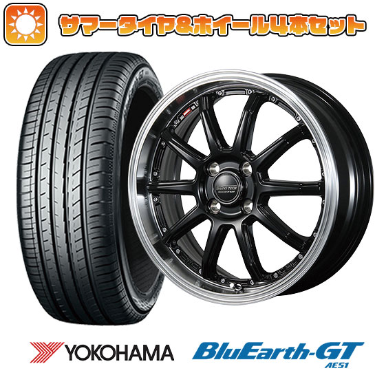 185/55R16 夏タイヤ ホイール4本セット YOKOHAMA ブルーアース GT AE51 (4/100車用) BLEST バーンズテック S10 DP 16インチ :arktire 261 126129 28563 28563:アークタイヤ