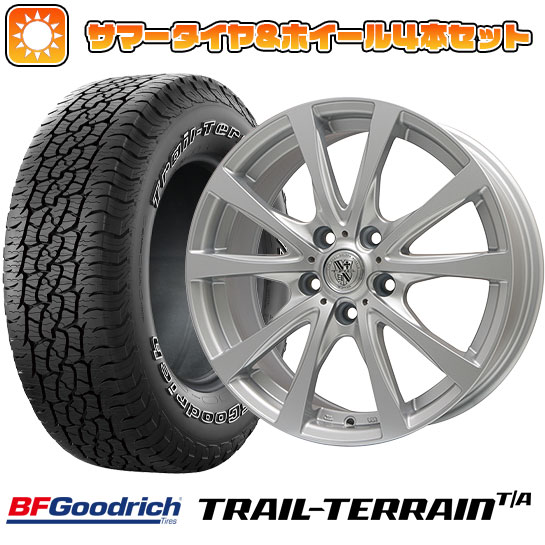 225/65R17 夏タイヤ ホイール4本セット BFグッドリッチ トレールテレーンT/A ORWL (5/114車用) BIGWAY TRG バーン 17インチ :arktire 2182 128629 36785 36785:アークタイヤ