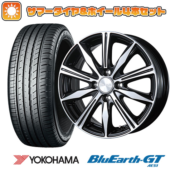 195/55R16 夏タイヤ ホイール4本セット シエンタ 2022- YOKOHAMA ブルーアース GT AE51 BRIDGESTONE バルミナ K10 16インチ