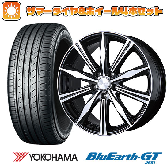 235/45R18 夏タイヤ ホイール4本セット YOKOHAMA ブルーアース GT AE51 (5/114車用) BRIDGESTONE バルミナ K10 18インチ :arktire 458 105311 28540 28540:アークタイヤ