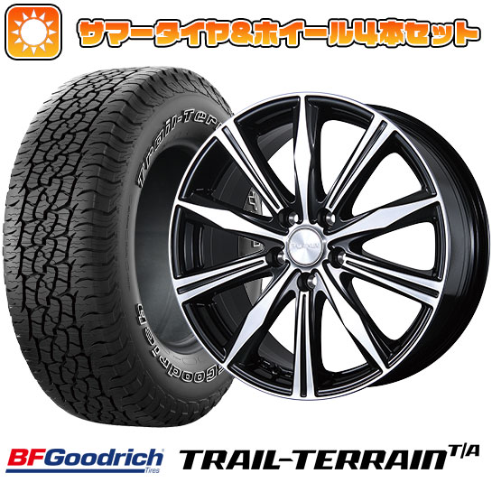 225/65R17 夏タイヤ ホイール4本セット BFグッドリッチ トレールテレーンT/A ORWL (5/114車用) BRIDGESTONE バルミナ K10 17インチ :arktire 2182 105310 36785 36785:アークタイヤ